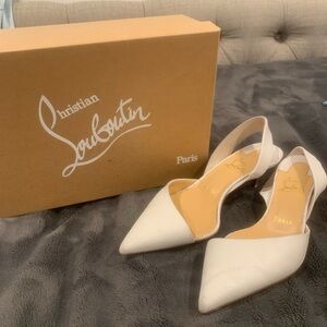 Christian Louboutin White Women's Shoes